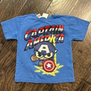 Zara Captain America t shirt, size 4-5, 110cm